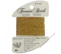 Металлизированная нить RG Treasure Braid TR41 Gold